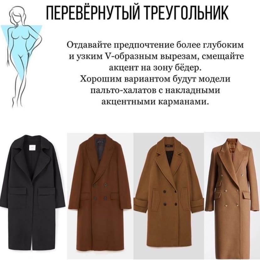 Как выбрать пальто по фигуре. тренды пальто на 2023 год