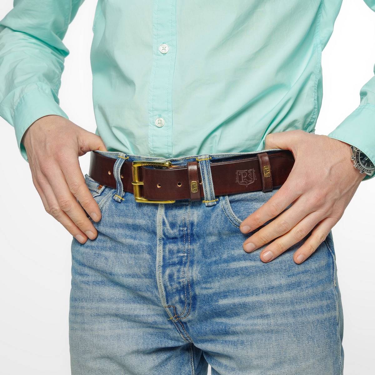 Знакомство с трендами / как правильно носить ремень на джинсах? /правильный пояс для мужчин,  110 фото