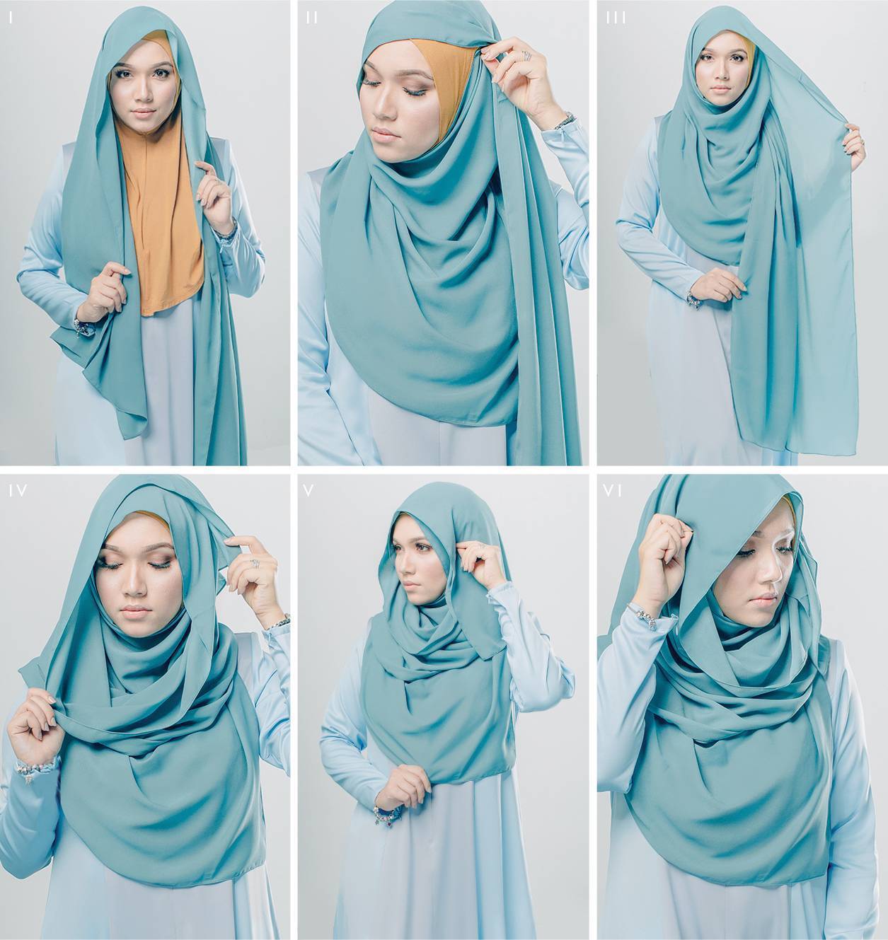 Как завязать хиджаб красиво: 22 способа
