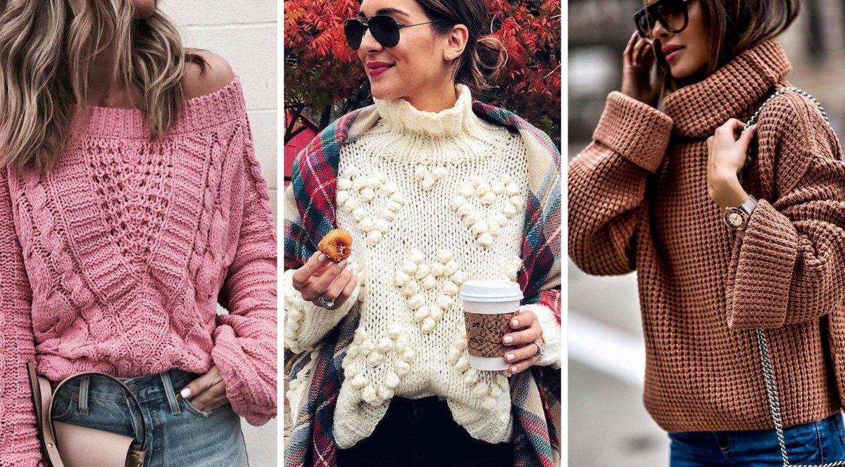Какие женские свитеры в моде осенью-зимой 2022/2023: 5 актуальных трендов и самые уютные модели на каждый день - oskelly