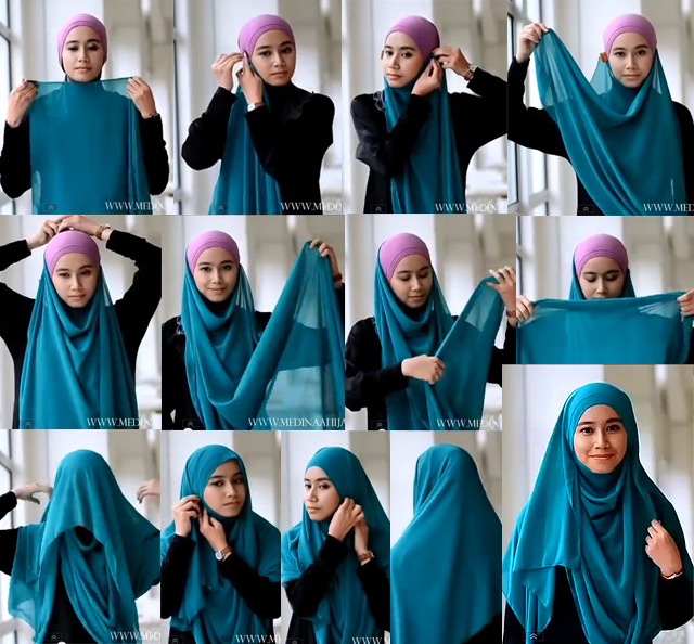 Мусульманские платки - как носить и завязывать хиджаб