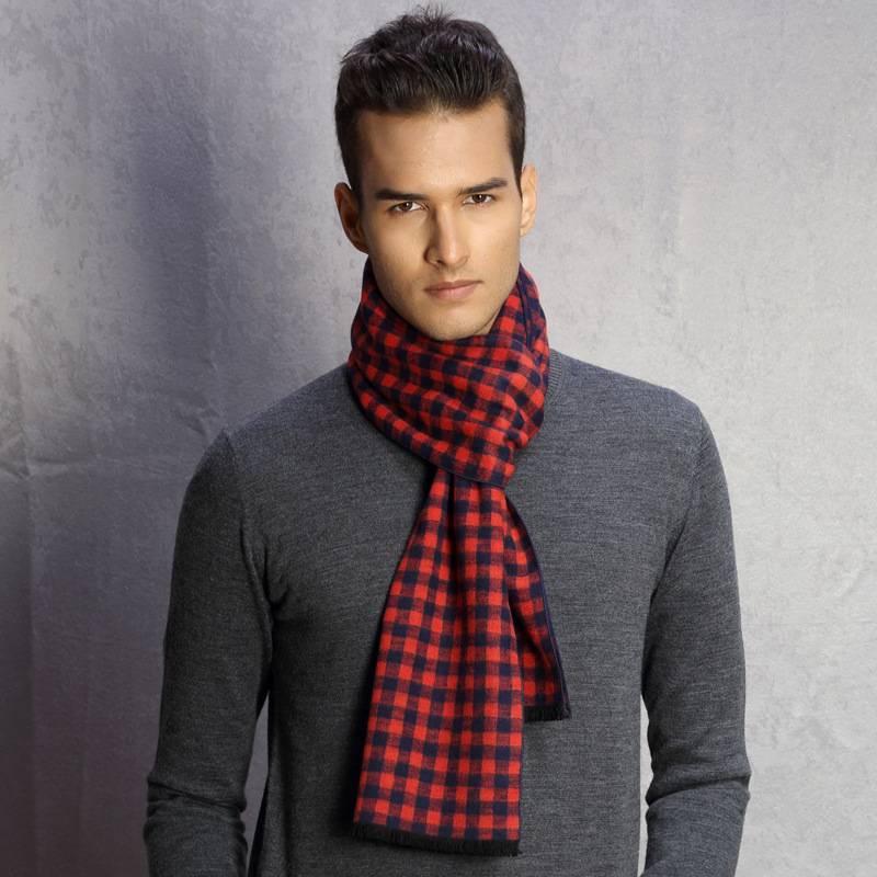 Мужской шарф: как правильно выбрать и красиво завязать?