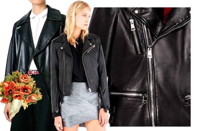 Как выбрать женскую кожаную куртку, модели осени 2022