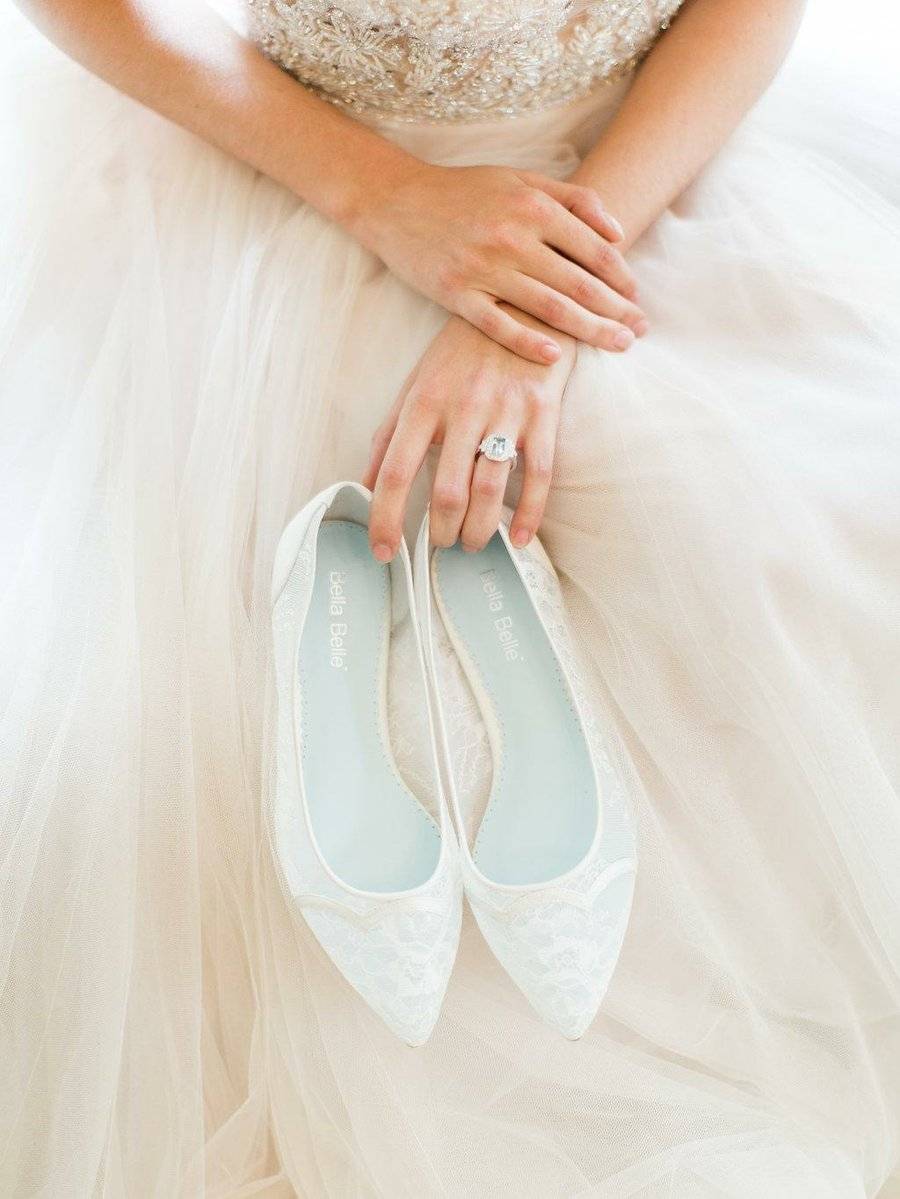Разнообразие моделей свадебных туфель, популярные цвета, декор