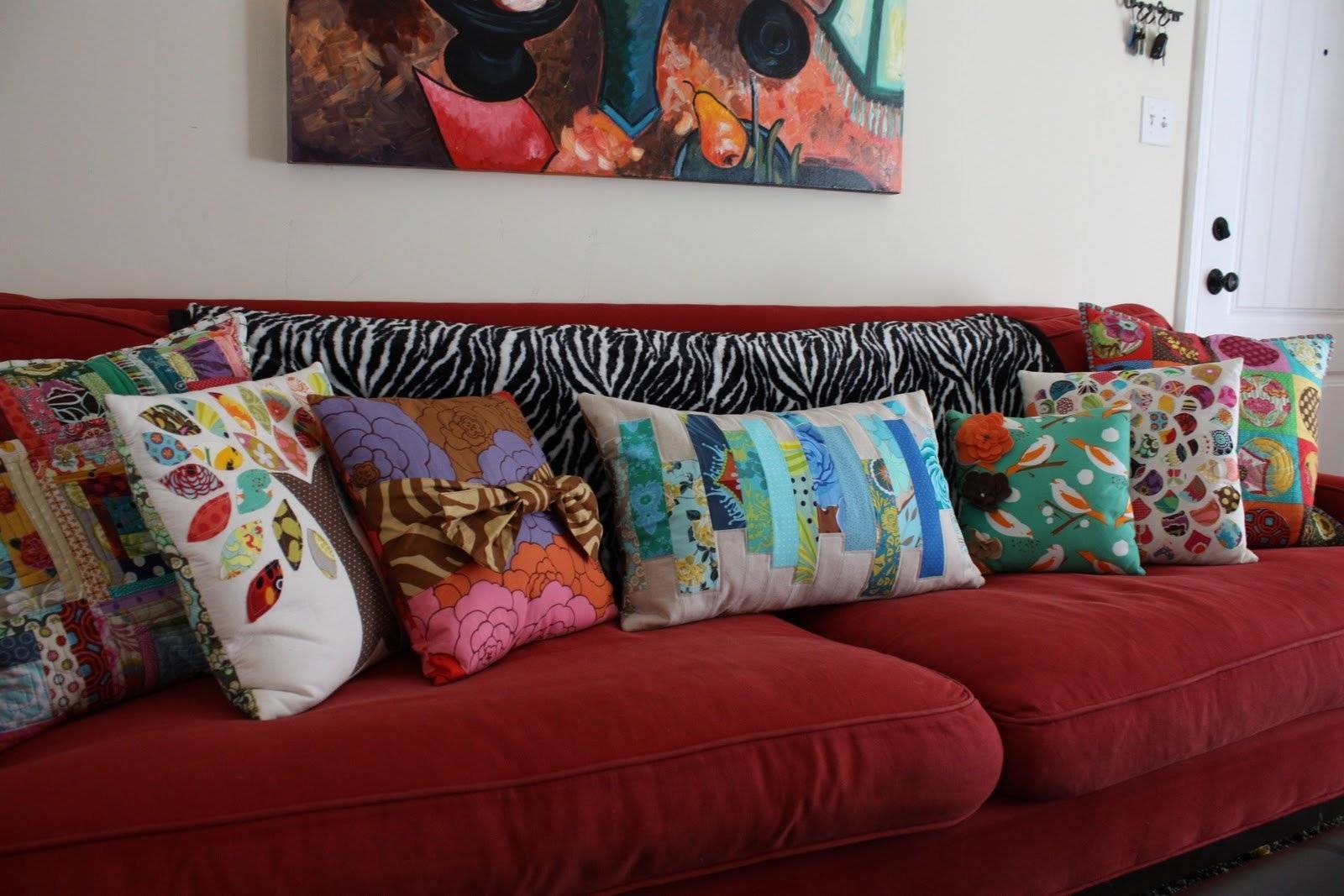 Декоративные подушки для уюта в доме | рукодельный дом