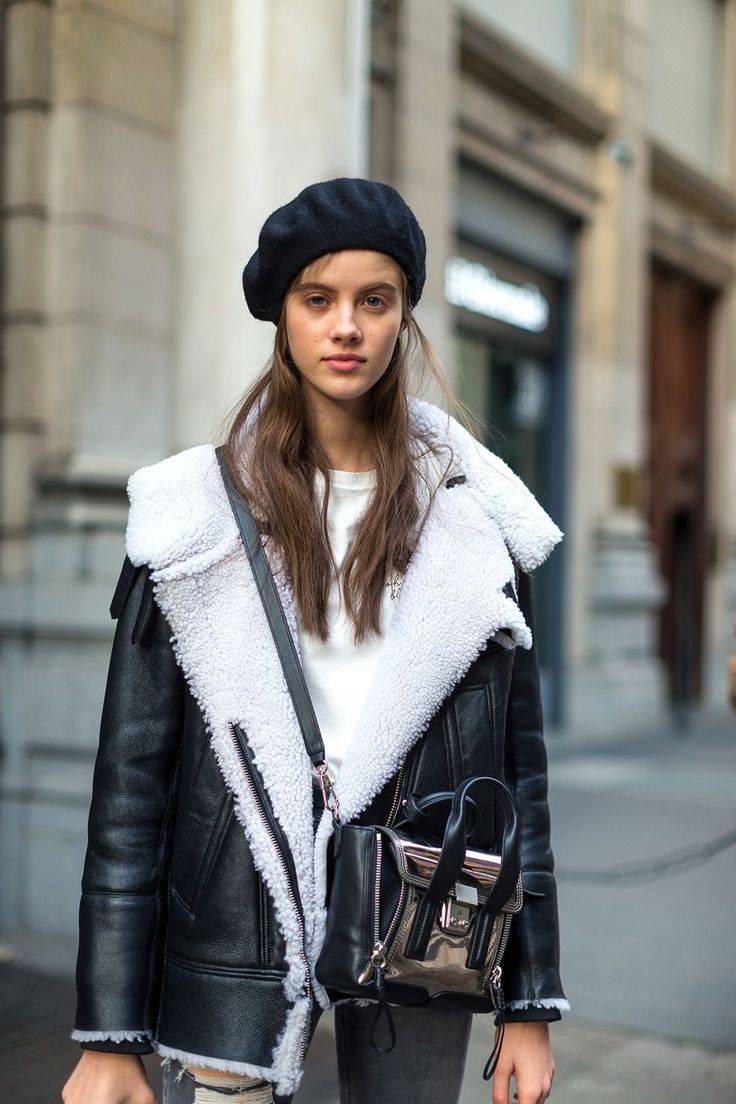 С чем носить дубленку: как выглядеть стильно в холода