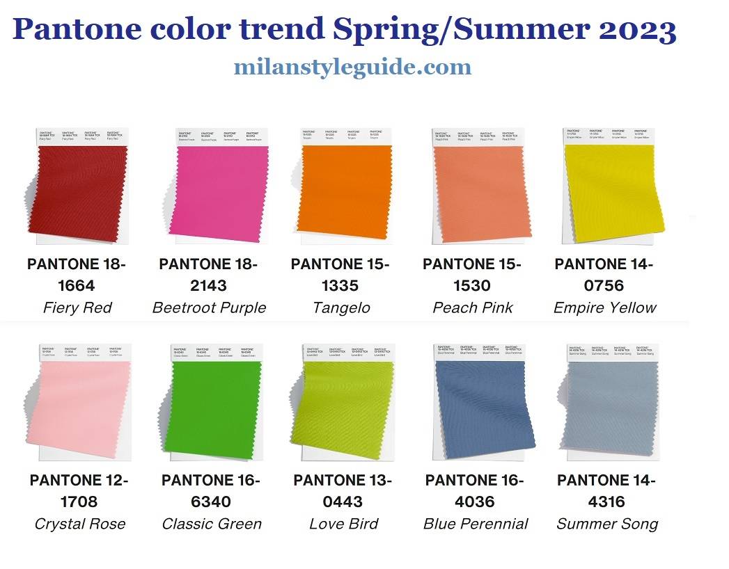 101 фото: модные цвета весна лето 2022 года