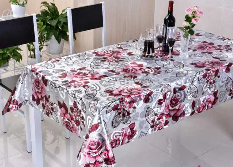Скатерть для стола на кухню – 82 фото потрясающих идей красоты и практичности