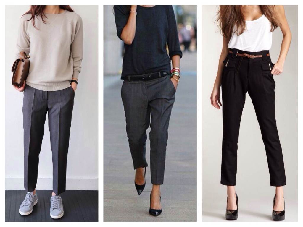 Коротко и… стильно. как «одеть» укороченные брюки
