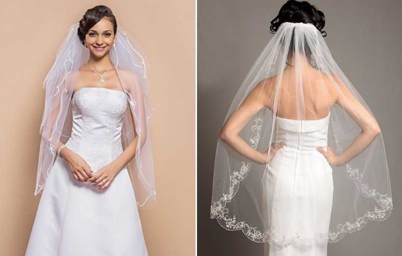 Какая фата подойдет именно под твой фасон платья? - the bride