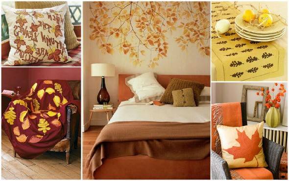 Осенний декор комнаты: 70 фото-идей для тепла и уюта