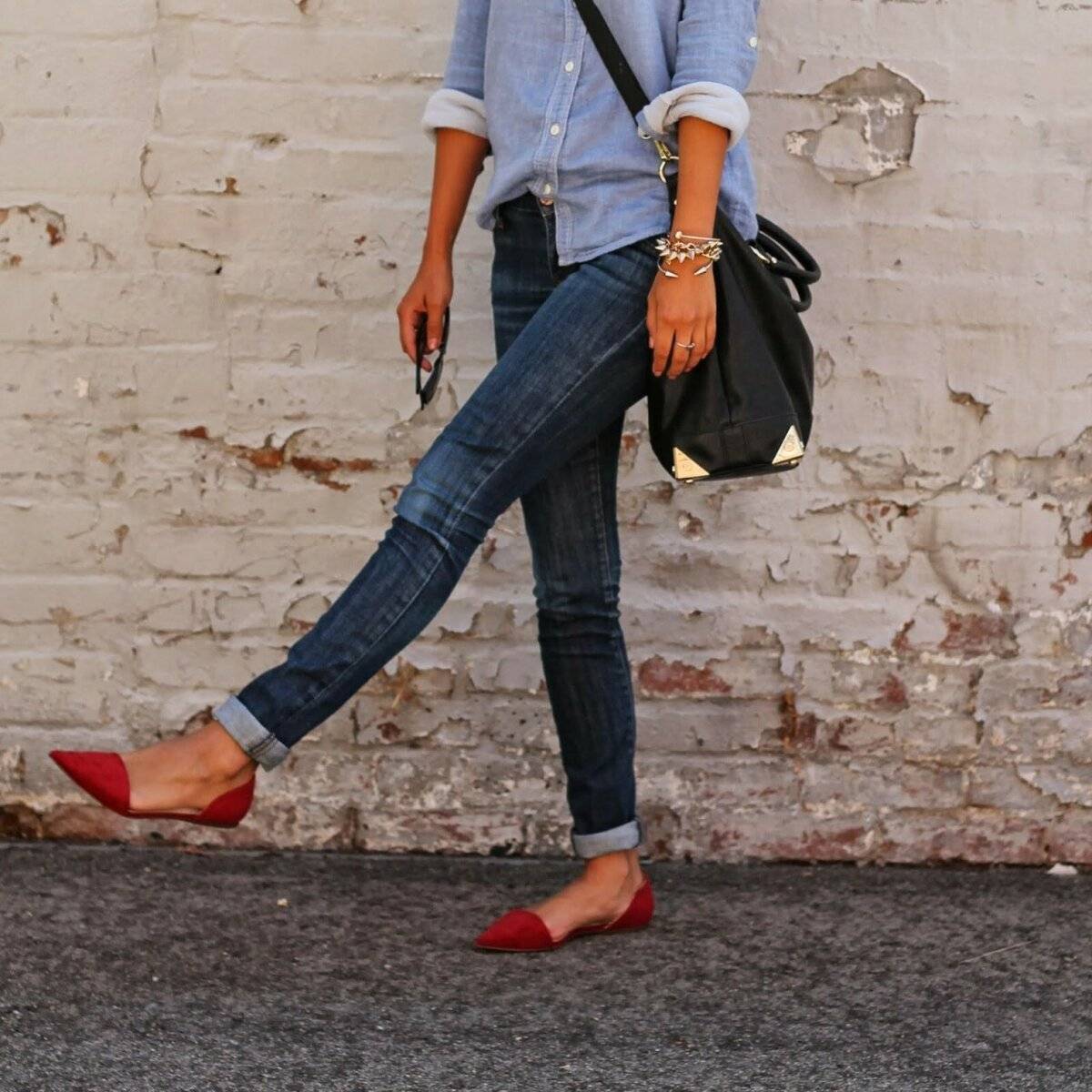 30 образов, как носить джинсы с ботинками