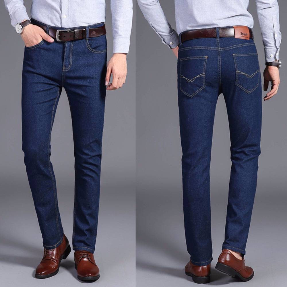 Какой длины должны быть мужские джинсы: правильная длина