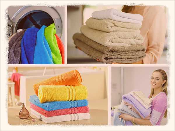 Как сделать махровые полотенца после стирки мягкими: советы и правила