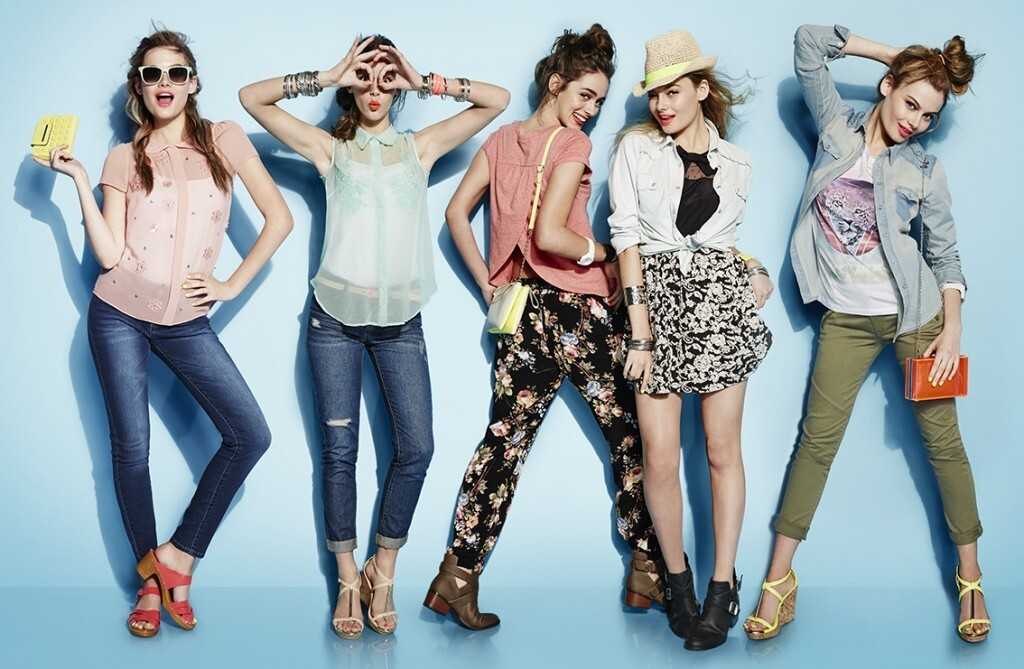 Разнообразие молодежной одежды для девушек, популярные модели и стили