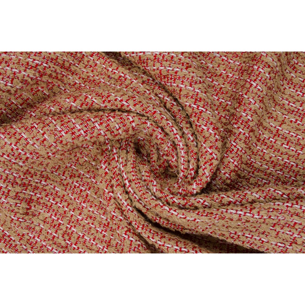 Ткань шанель (костюмная): подкладочный материал твид в стиле chanel