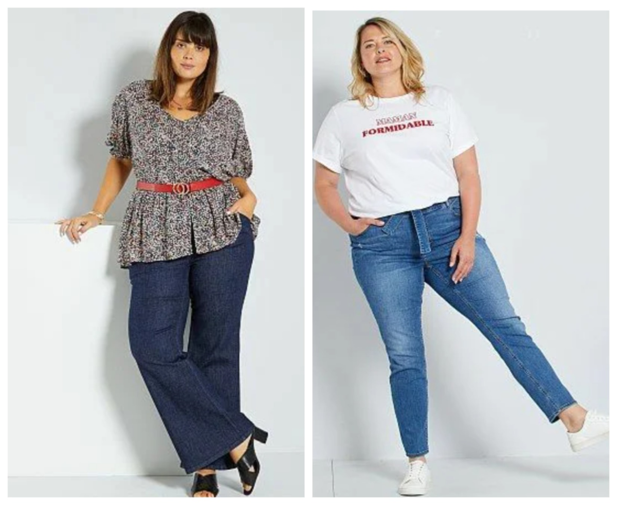 Модные джинсы для полных женщин после 40 лет