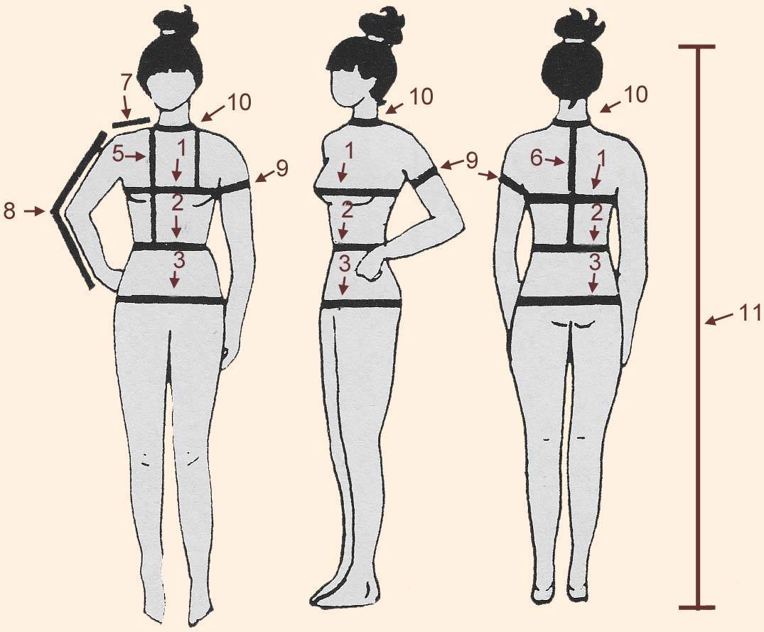 20 простых шагов как снять мерки с женщины для платья и брюк