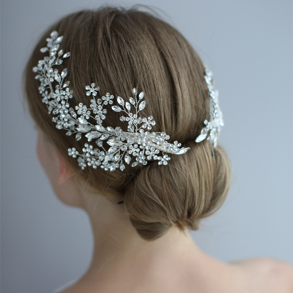Свадебные украшения для головы – стильные идеи украшения волос своими руками. 155 фото лучших вариантов