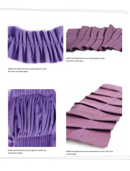 Обработка складок и защипов в швейных изделиях