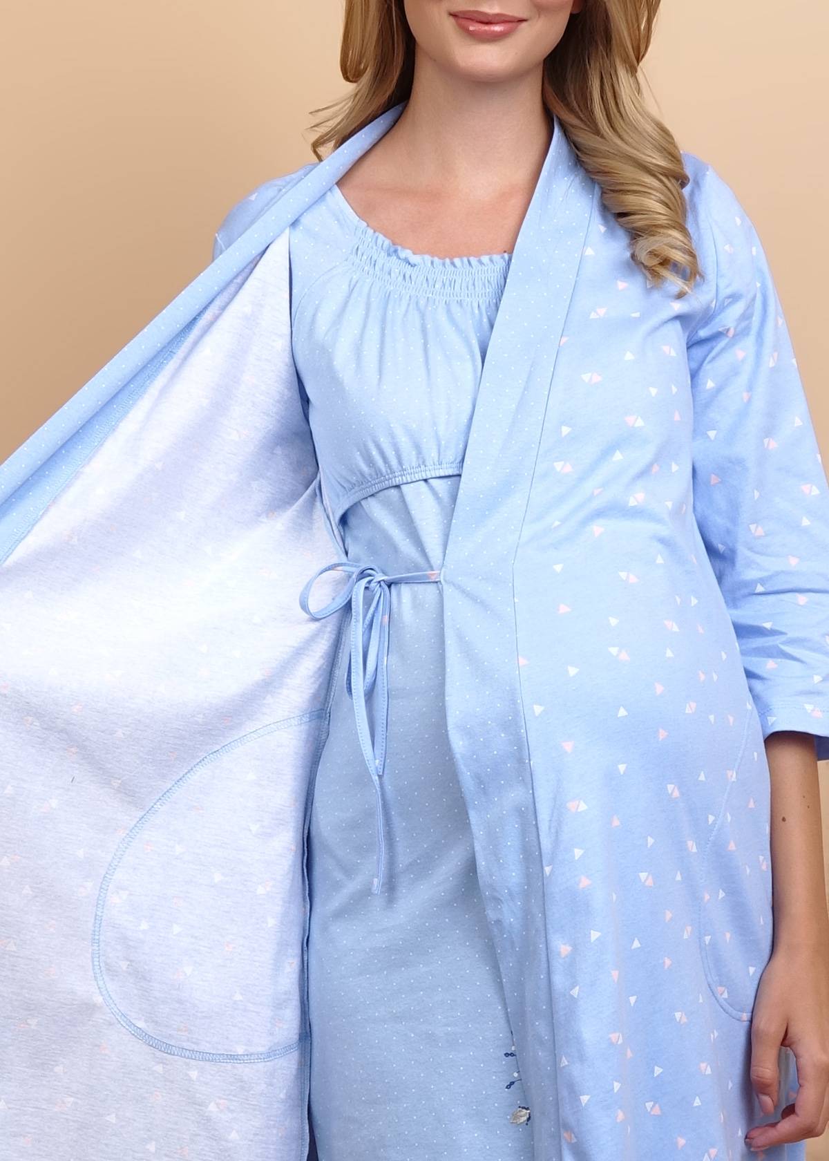 Как выбрать халат для беременных в роддом?
