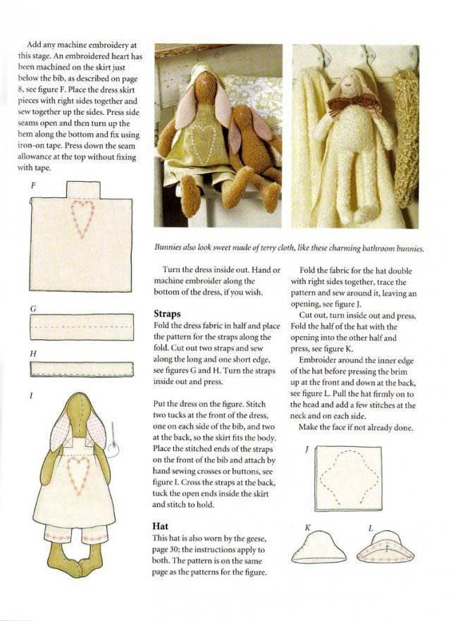 Заяц тильда крючком: описание вязания с пошаговой схемой, одежда для игрушки