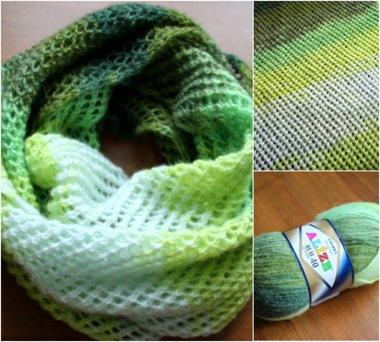 Как выбрать пряжу для вязания шарфа