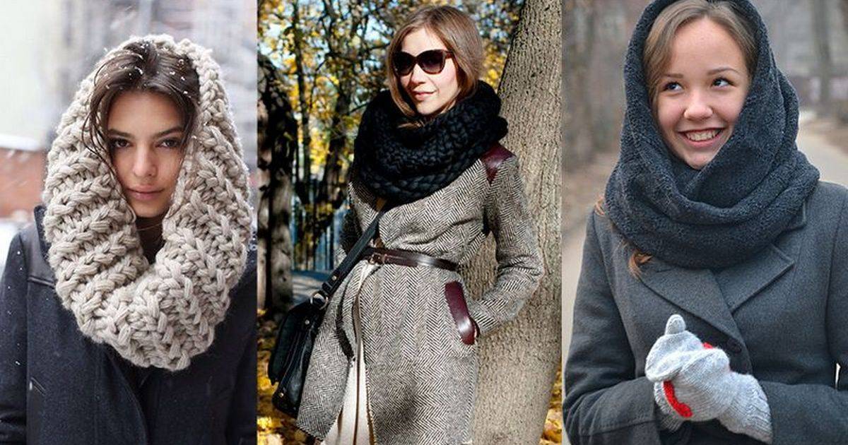 Как носить платок зимой: стильная альтернатива шапке