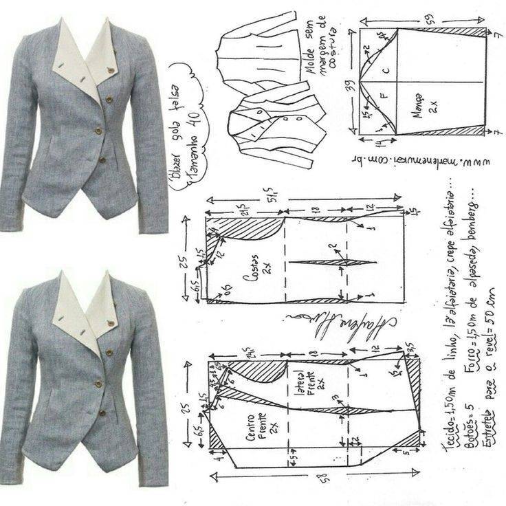 Как сшить женский пиджак своими руками: пошагово шьем простую модель для начинающих art-textil.ru
