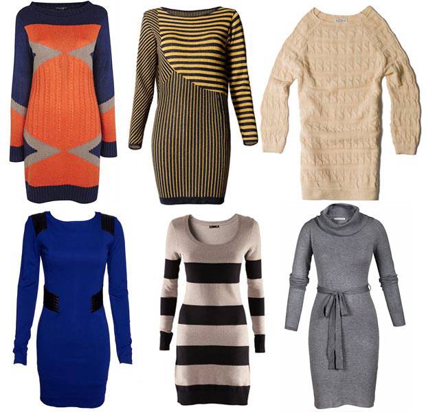 Тёплые женские платья на осень и зиму: 6 модных вариантов