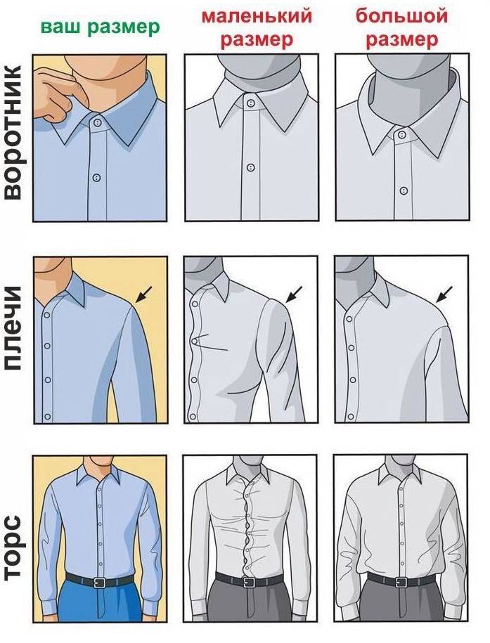 Как выбрать мужскую рубашку? правила