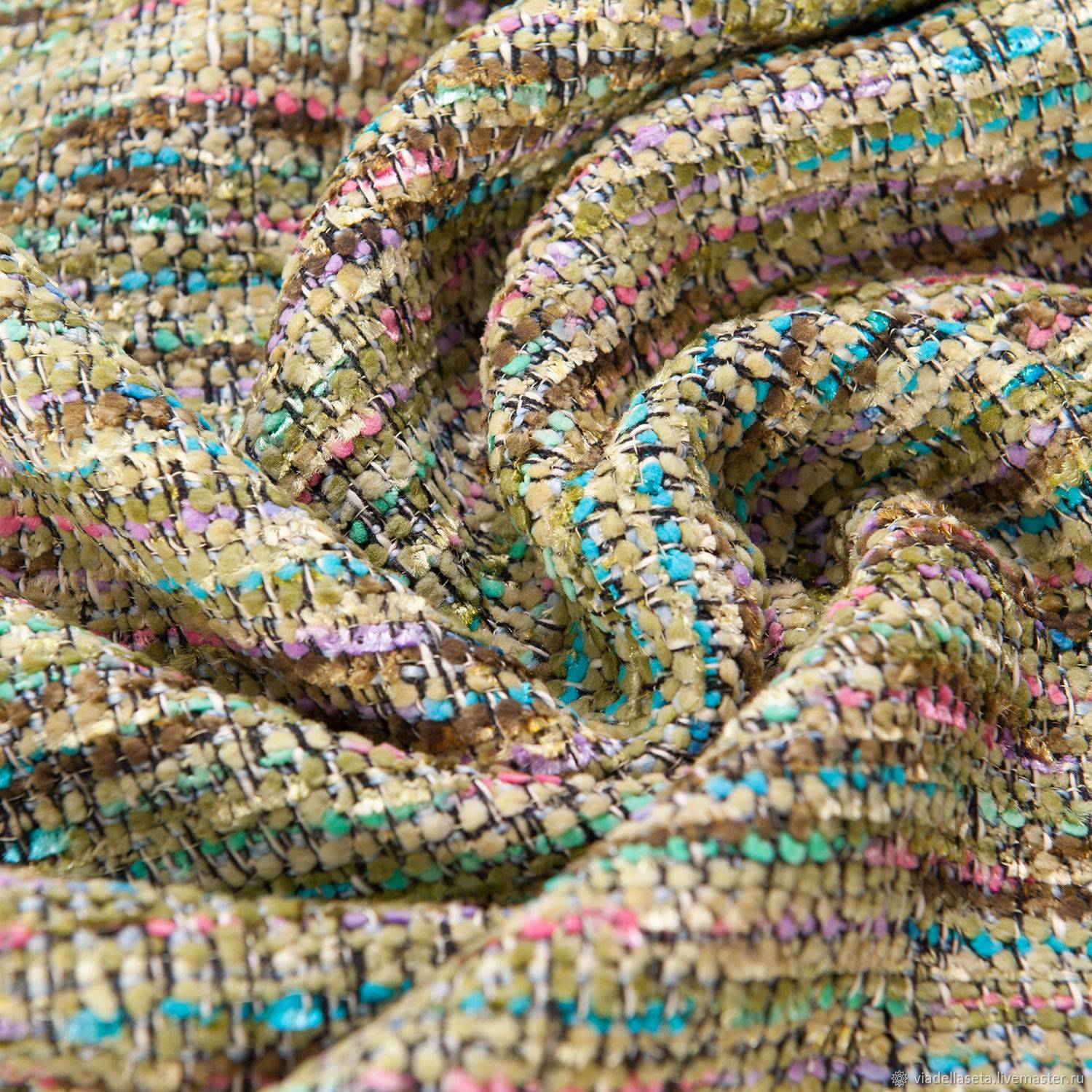 Ткань шанель (костюмная): подкладочный материал твид в стиле chanel