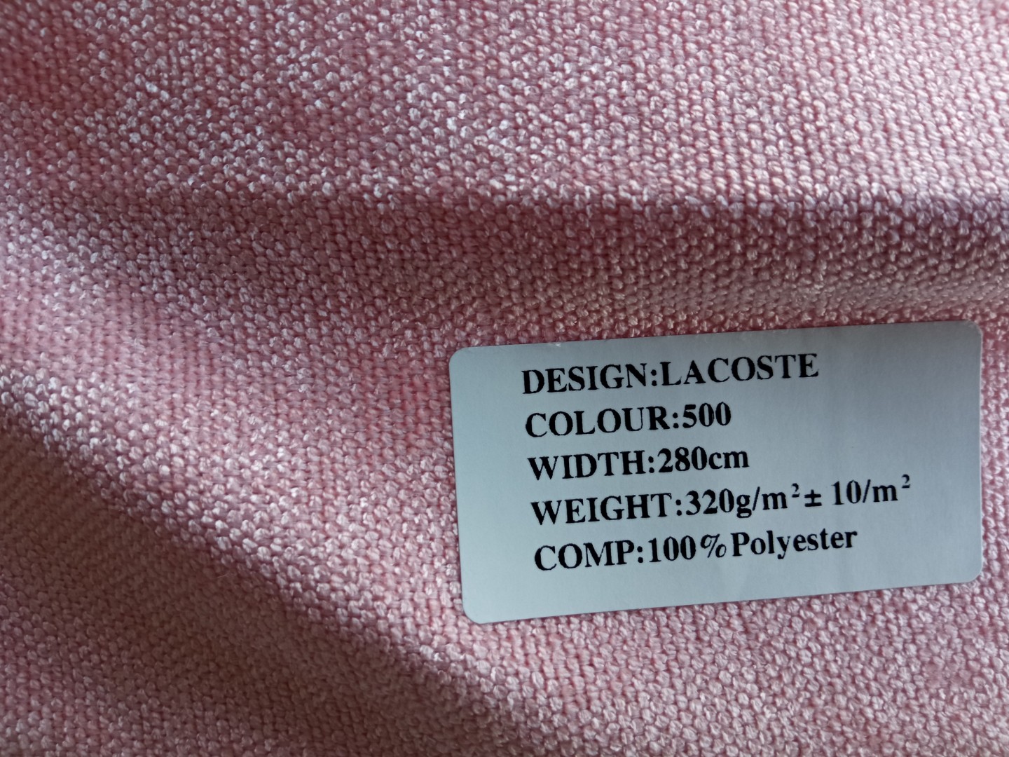 Описание характеристик ткани Lacoste: особенности использования