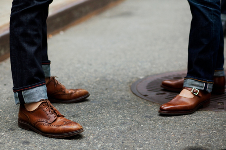 Мужские ботинки под джинсы: примеры удачных сочетаний на каждый сезон