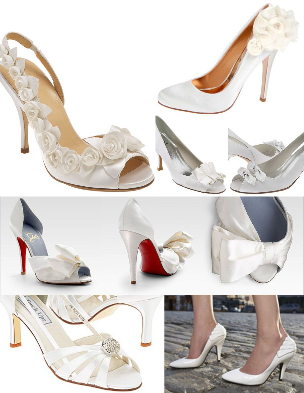 Как выбрать обувь под свадебное платье: советы и модные идеи