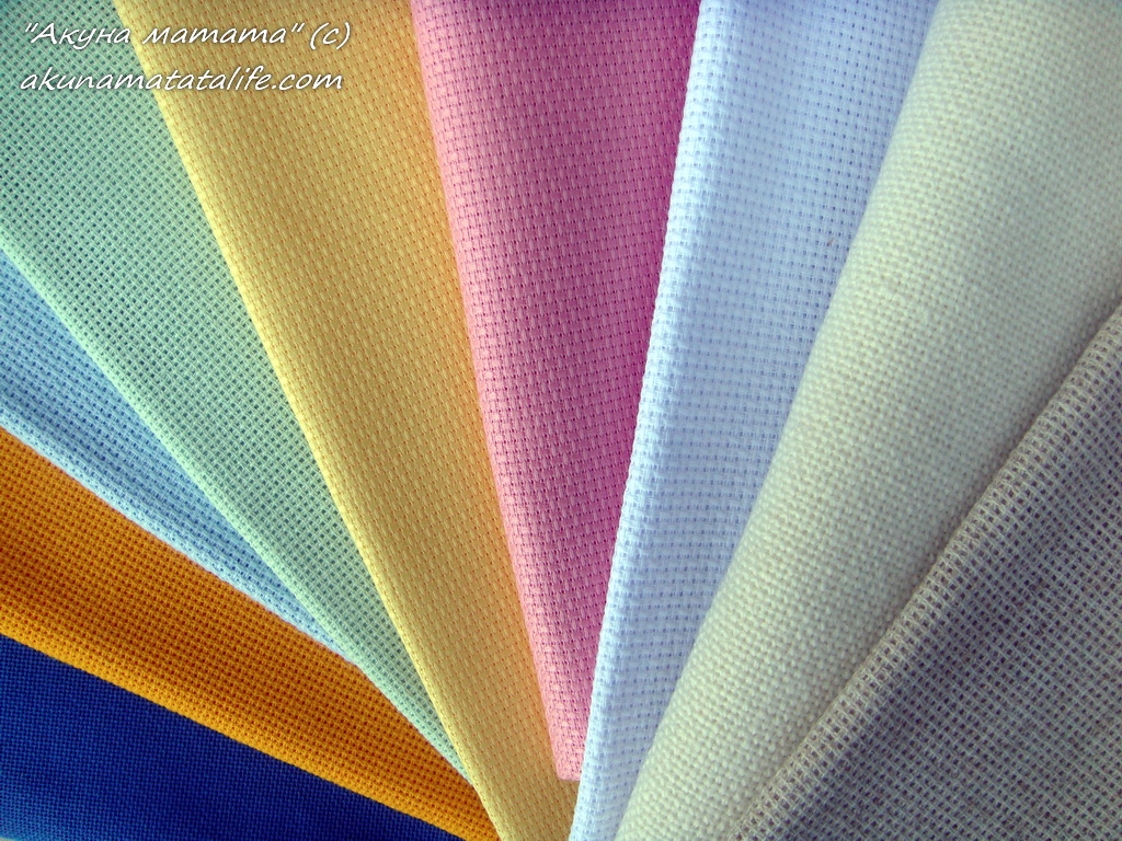 Ткань для вышивания - какими бывают материалы