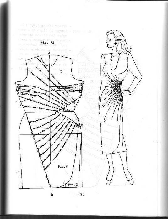 Платье с драпировками: фото удачных моделей, выкройка и мк по изготовлению - сайт о рукоделии