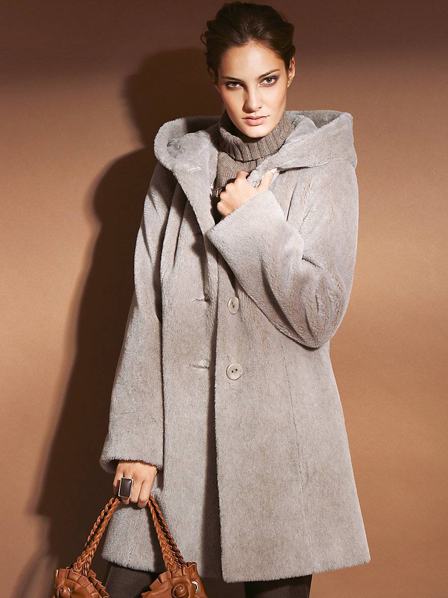Женское пальто из альпака - лучший вариант для холодной зимы про одежду - популярный интернет-журнал