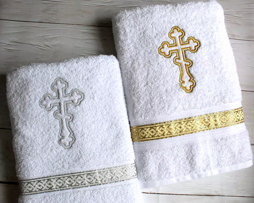 Полотенце для крещения — крыжма — как выбрать эту памятную вещь