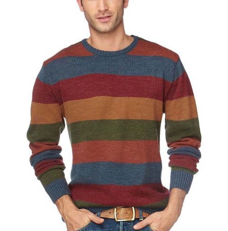 Прошу помощи в выборе пряжи для мужского свитера.