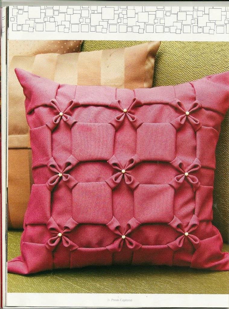 6 видов декоративных подушки на диван: как сшить своими руками, наволочки