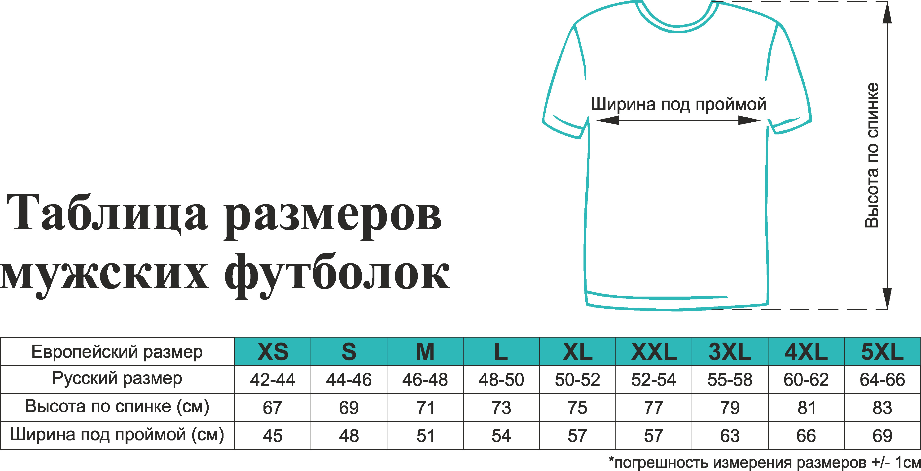 Как узнать размер женской футболки: таблица параметров, как снять мерки
