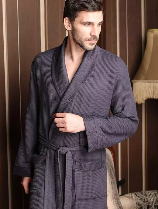 Как выбрать мужской банный халат