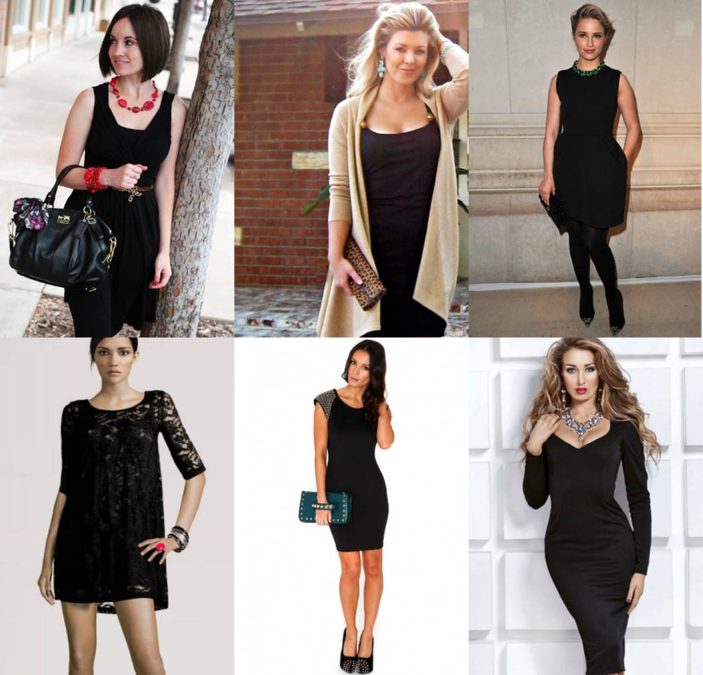 Черное платье: с чем носить и как выбрать?