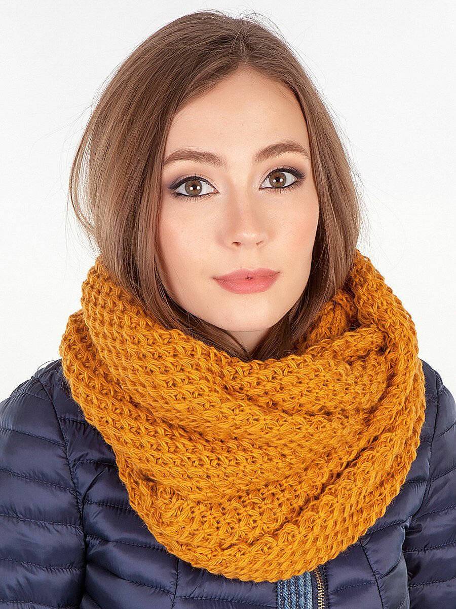 Как носить шарф хомут: самые удобные и трендовые способы