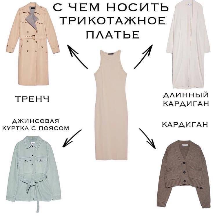 Платья из трикотажа: виды, советы выбора и правила стиля