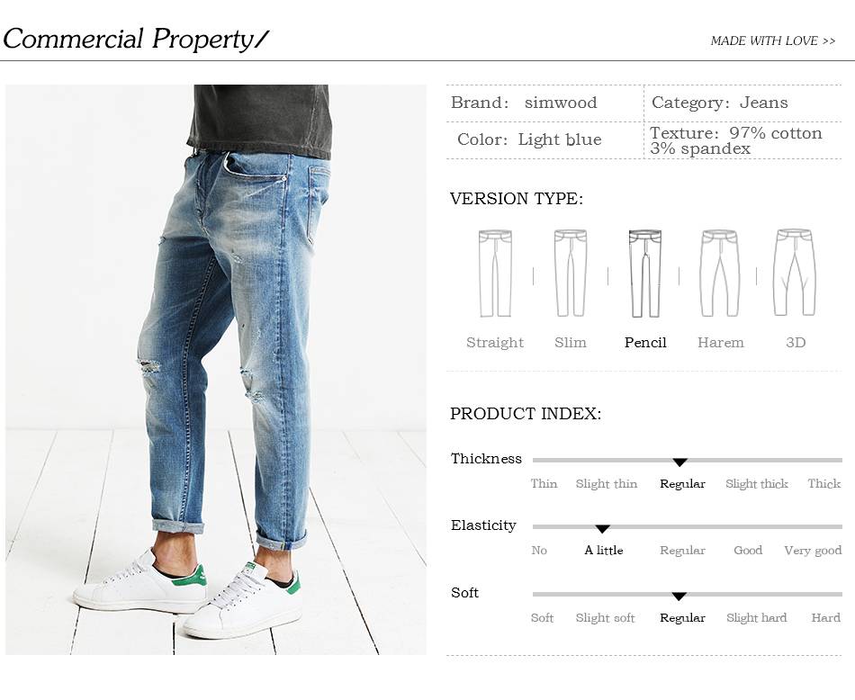 Длина мужских брюк и джинсов — как определить правильную длину | yepman.ru