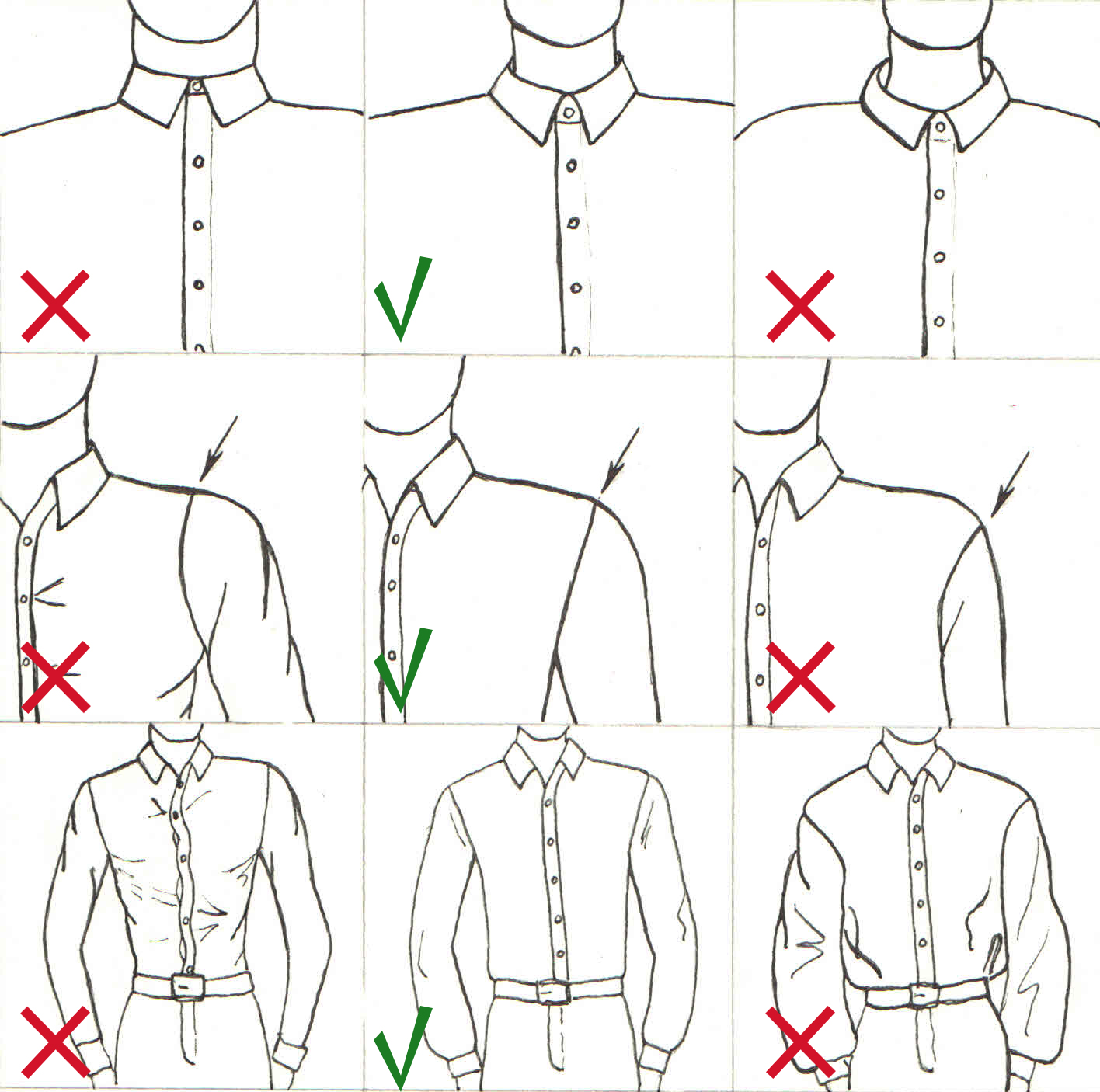 Размеры мужской рубашки: как узнать и определить, таблицы параметров разных стран