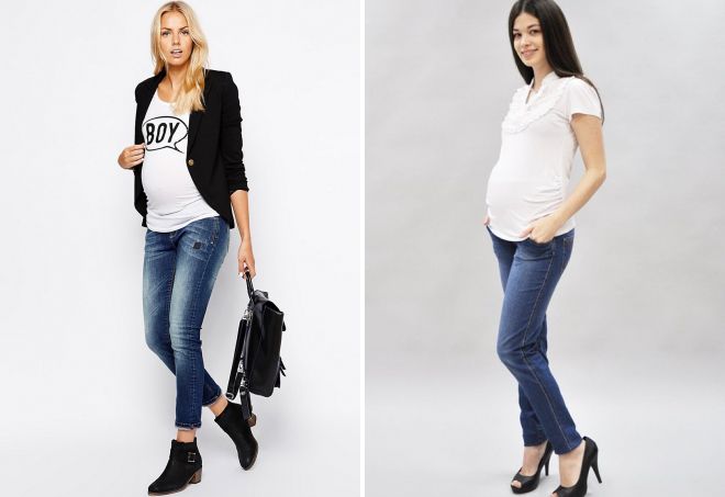Можно ли во время беременности носить джинсы и как их правильно выбрать