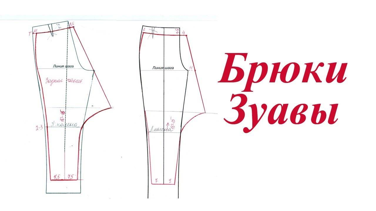 Инструкция по пошиву штанов своими силами